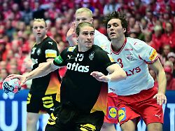 Halbfinal-Chance bleibt aber: Pleite gegen Dänemark: Deutsche Handballer verpassen EM-Sensation