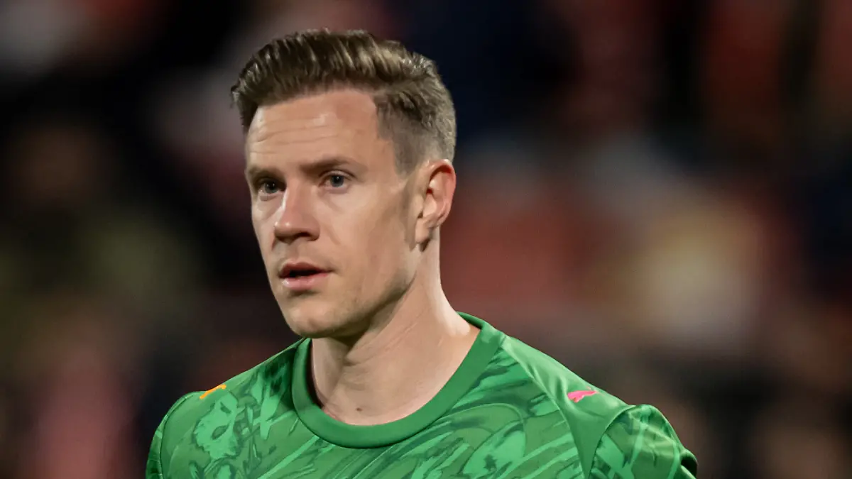 Torhueter-Marc-Andre-Ter-Stegen-Girona-FC-in-Aktion-beim-La-Liga-EA-Sports-Spiel-zwischen-Girona-FC-und-Getafe-CF-im-Estadi-Municipal-de-Montilivi-in-Girona-Spanien-am-26-Januar-2026