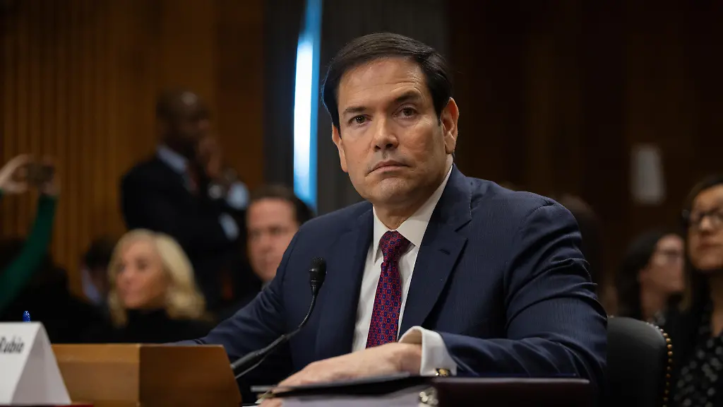 WASHINGTON-DC-UNITED-STATES-JANUARY-28-Secretary-of-State-Marco-Rubio-testifies-during-a-Senate-Foreign-Relations-Committee-hearing-on-Venezuela-in-Washington-DC-United-States-on-January-28-2026