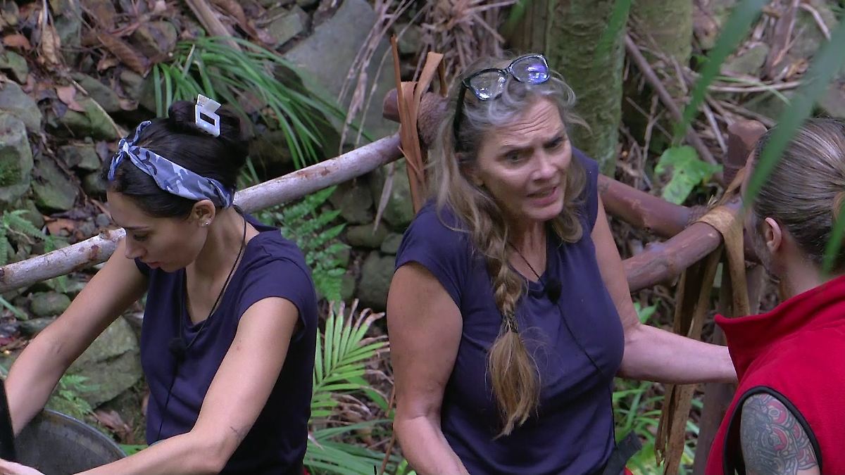 Ausraster im Dschungelcamp - Nicole konfrontiert Gil mit Davidstern-Skandal  - Video - ntv