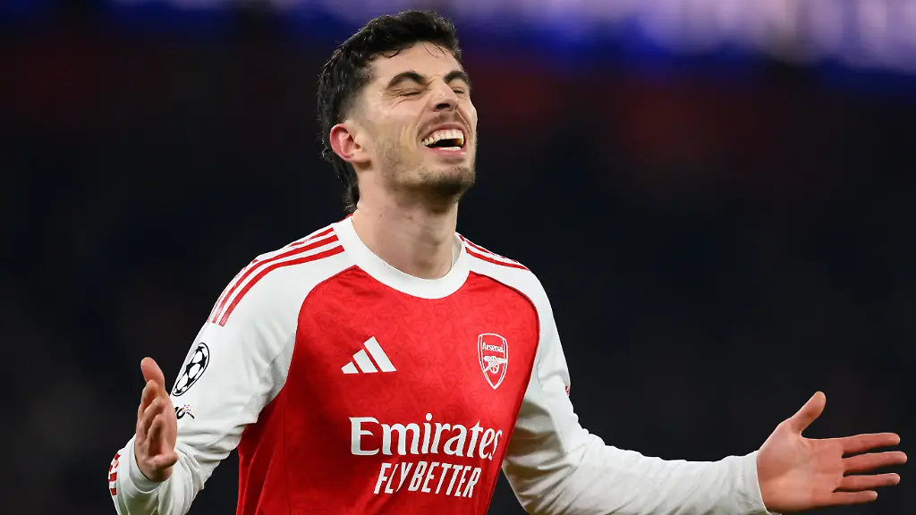 28-January-2026-Arsenal-v-Kairat-Almaty-Champions-League-Emirates-Stadium-Arsenal-v-Kairat-Almaty-Champions-League-Emirates-Stadium-Kai-Havertz-celebrates-scoring-in-the-first-half
