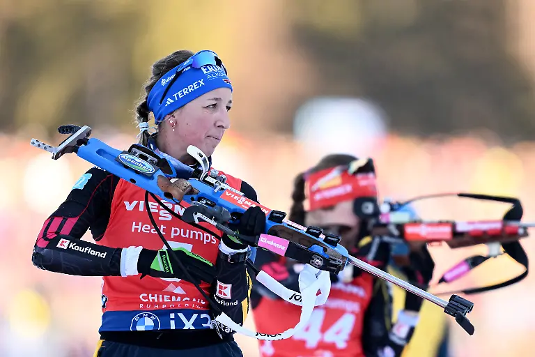 18-01-2026-Bayern-Ruhpolding-Biathlon-Weltcup-Verfolgung-10-km-Frauen-Franziska-Preuss-Deutschland-beim-Anschiessen-vor-dem-Wettkampf