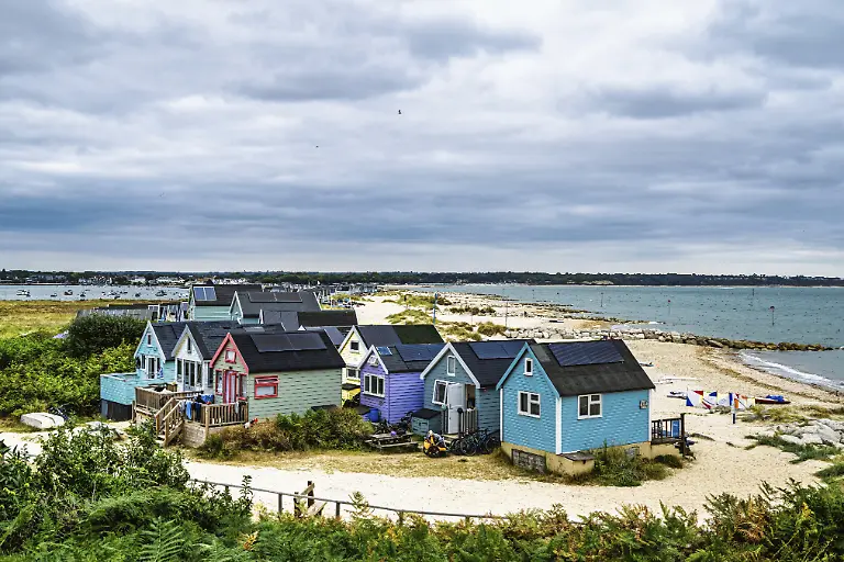 Hengistbury-Head-Christchurch-Head-Aermelkanal-Dorset-England-Grossbritannien