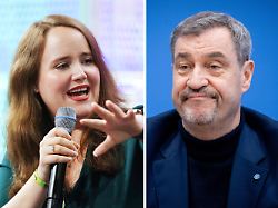 "Leidet an Napoleon-Komplex": Ricarda Lang teilt gegen Markus Söder aus