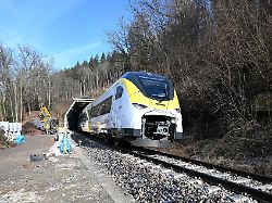 Baden-Württemberg: Nach langem Warten: Hesse-Bahn endlich startklar