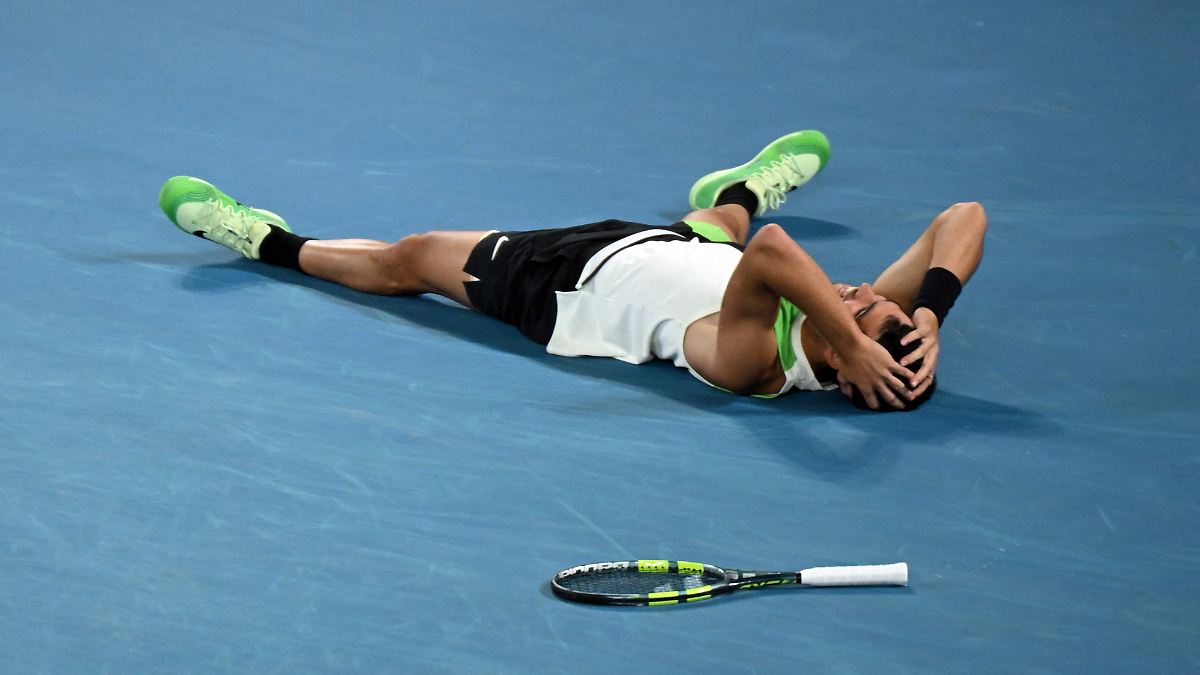 Alcaraz schreibt bei Australian Open Tennis-Geschichte