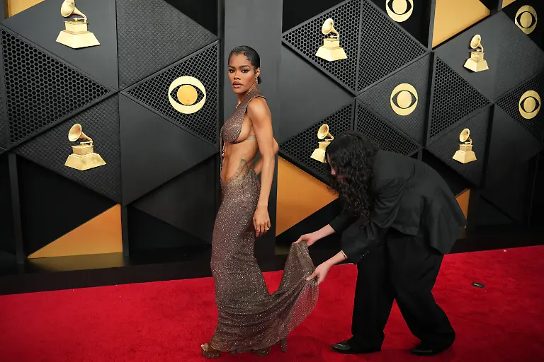 Teyana-Taylor-arrives-at-the-68th-annual-Grammy-Awards-on-Sunday-Feb-1-2026-in-Los-Angeles