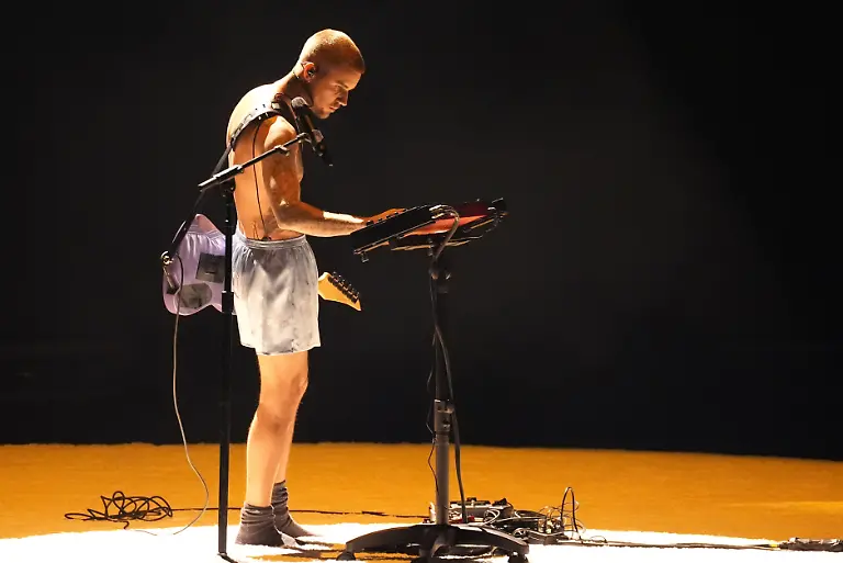 Justin-Bieber-performs-Yukon-during-the-68th-annual-Grammy-Awards-on-Sunday-Feb-1-2026-in-Los-Angeles