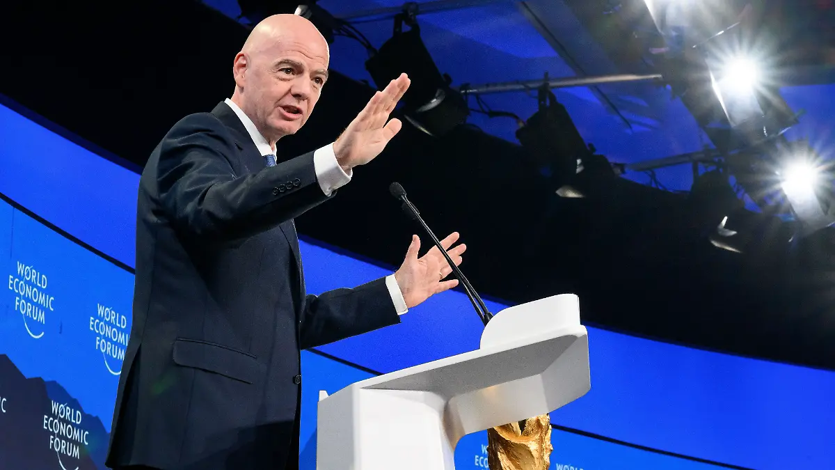Gianni-Infantino-President-of-FIFA-FA-dA-ration-Internationale-de-Football-Association-at-A-Davos-Kick-off-for-the-World-Cup-session-at-the-World-Economic-Forum-Annual-Meeting-2026-in-Davos-Klosters-Switzerland