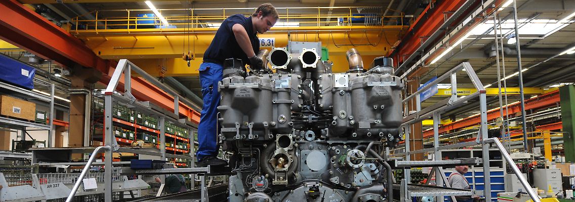 MTU Friedrichshafen produziert für den Mutterkonzern Tognum.