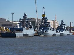 Korvetten auf Hamburger Werft: Zwei Männer wegen versuchter Sabotage an Marineschiffen festgenommen