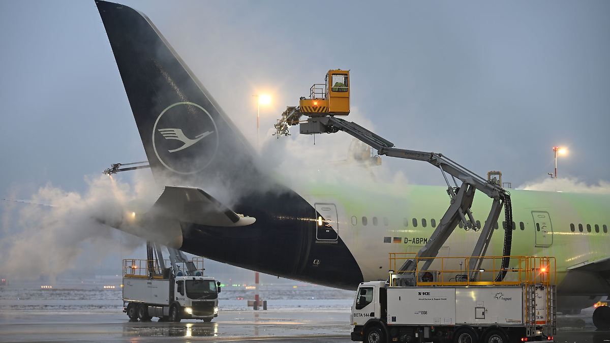 Flughafenbetrieb in Frankfurt startet normal
