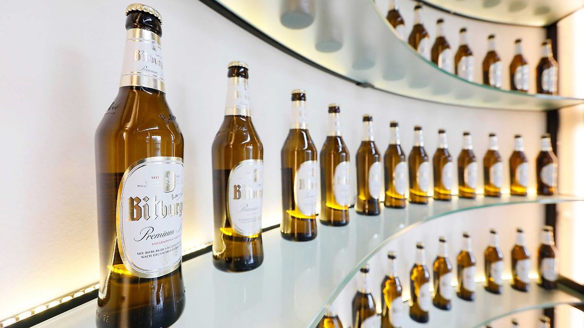 Bitburger Braugruppe macht weniger Umsatz
