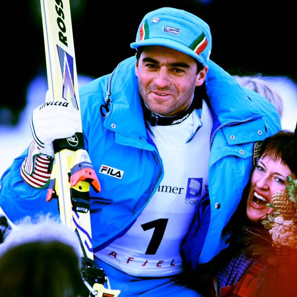 TOMBA-Alberto-Team-ITA-Ski-Alpine-2-Platz-im-Slalom-der-Maenner-Olympische-Winterspiele-1994-in-Lillehammer-am-27-02