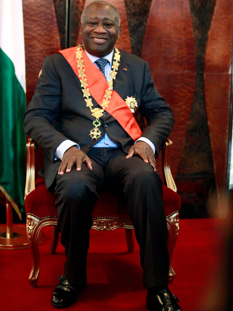 Gbagbo sitzt im Dezember 2010 im Präsidentenpalast. Den Wahlausgang gegen ihn hat er nie anerkannt.