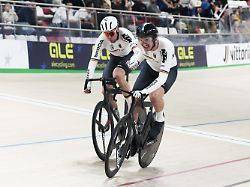 Titel zum 40.: "Professor" Kluge dominiert Madison-Rennen bei EM