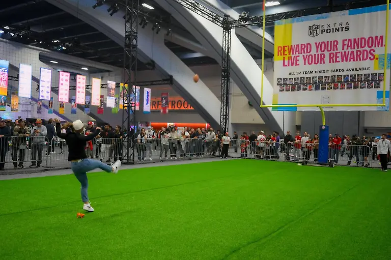 Super-Bowl-Experience-opens-at-San-Francisco-s-Moscone-Center-SAN-FRANCISCO-CALIFORNIA-FEBRUARY-3-Fans-visit-Moscone-Center-for-Super-Bowl-Experience-and-fun-activities-in-San-Francisco-California-United-States-on-February-3-2026-Tayfun-Coskun-Anadolu-California-United-States-Editorial-use-only-Please-get-in-touch-for-any-other-usage