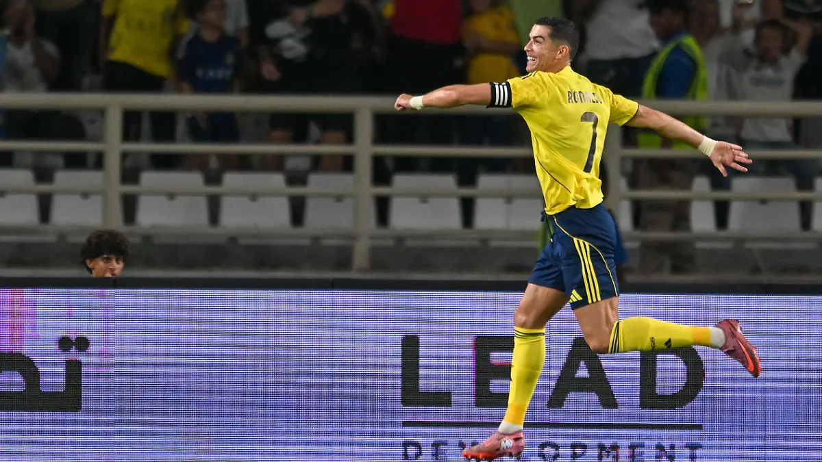 ABU-DHABI-UNITED-ARAB-EMIRATES-DECEMBER-10-Cristiano-Ronaldo-of-Al-Nassr-celebrates-after-scoring-a-goal-during-the-friendly-football-match-between-Al-Nassr-and-Al-Wahda-at-Al-Nahyan-Stadium-in-Abu-Dhabi-United-Arab-Emirates-on-December-10-2025