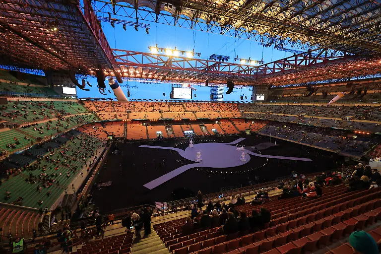 Feb-6-2026-Milan-ITALY-A-general-view-before-the-Opening-Ceremony-for-the-Milano-Cortina-2026-Olympic-Winter-Games-at-Milano-San-Siro-Olympic-Stadium