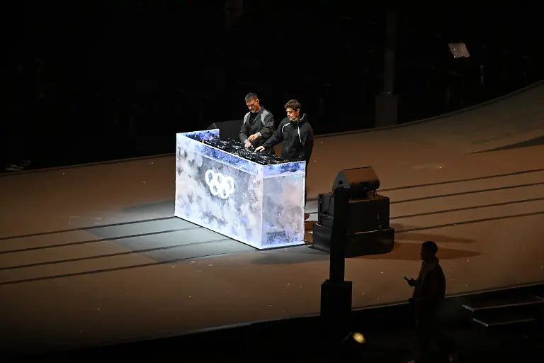 MERK-KREMONT-Dj-during-the-opening-ceremony-of-the-Milano-Cortina-2026-Winter-Olympics-at-San-Siro-Stadium-on-February-06-2026-in-Milan-Italy-Photo-by-JMP-ABACAPRESS