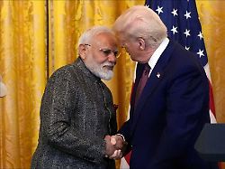 Ölimporte aus Russland gestoppt: Trump setzt Strafzölle gegen Indien außer Kraft