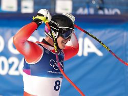 Coup bei der Olympia-Abfahrt: Erste Medaillen, erste Überraschung: Gold-Favorit Odermatt geht leer aus