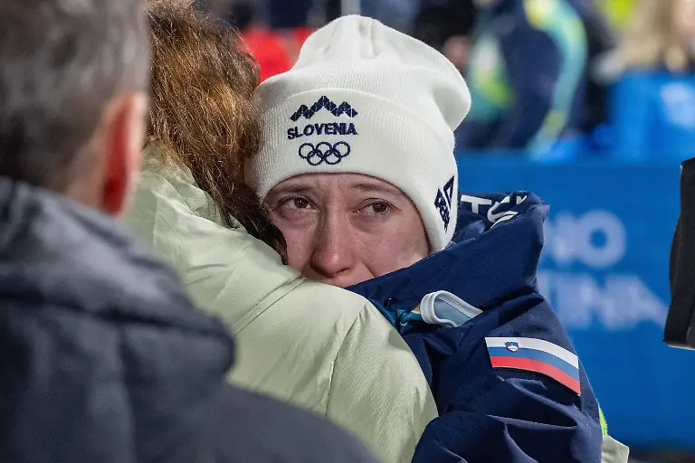 OLYMPICS-Winter-Olympic-Games-Olympische-Spiele-Olympia-OS-Milano-Cortina-2026-VAL-DI-FIEMME-ITALY-07-FEB-26-OLYMPICS-Ski-jumping-Skispringen-Ski-nordisch-Winter-Olympic-Games-Milano-Cortina-2026-individual-normal-hill-women-Image-shows-Nika-Prevc-SLO