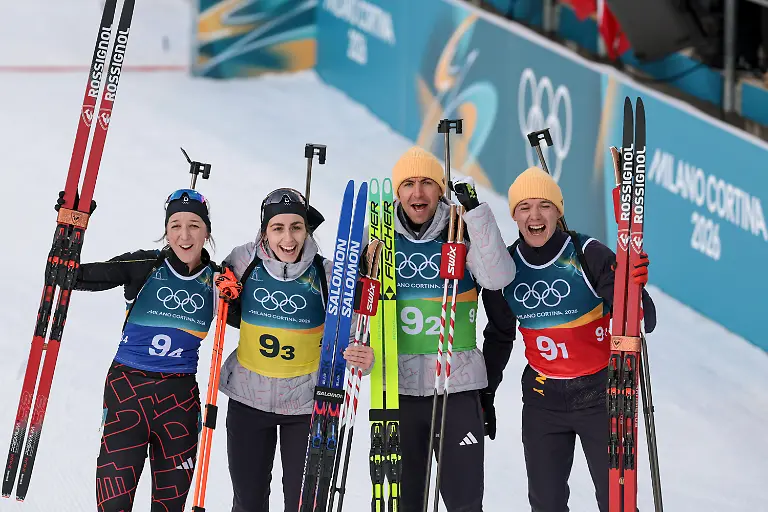 OLYMPICS-Winter-Olympic-Games-Olympische-Spiele-Olympia-OS-Milano-Cortina-2026-ANTHOLZ-ITALY-08-FEB-26-OLYMPICS-BIATHLON-Winter-Olympic-Games-Milano-Cortina-2026-mixed-relay-4x6km
