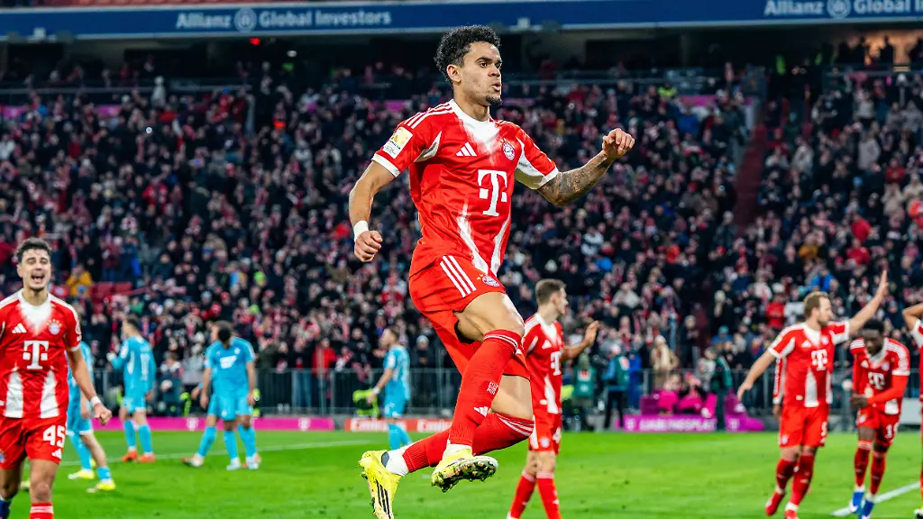 08-02-2026-FC-Bayern-Muenchen-vs-TSG-Hoffenheim-1-Bundesliga-21-Spieltag-Tor-zum-3-1-durch-Luis-Diaz-FC-Bayern-Muenchen-14-Wichtiger-Hinweis-Gemaess-den-Vorgaben-der-DFL-Deutsche-Fussball-Liga-bzw