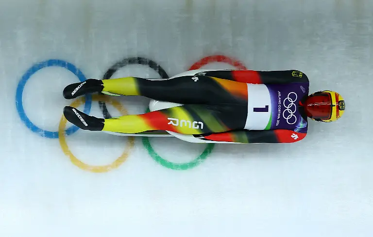 Milano-Cortina-2026-Olympics-Luge-Men-s-Singles-Run-4-Cortina-Sliding-Centre-Cortina-d-Ampezzo-Italy-February-08-2026-Max-Langenhan-of-Germany-in-action-during-his-fourth-run
