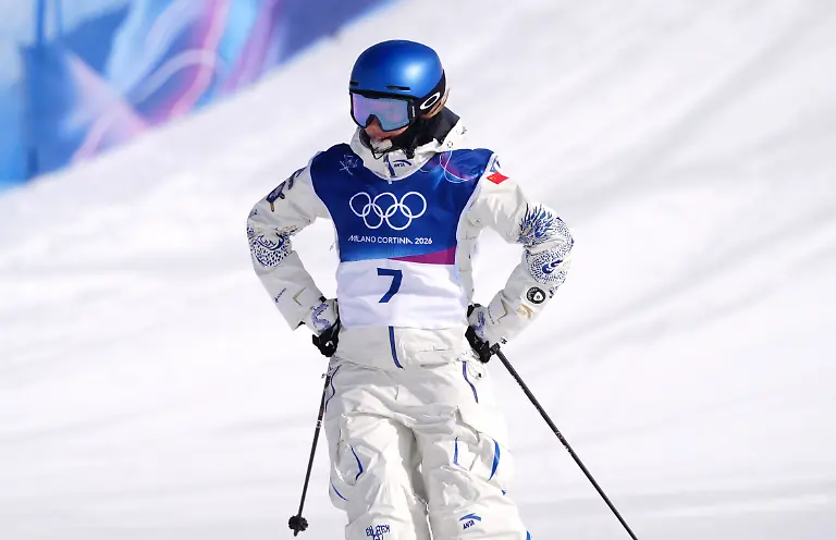 Milano-Cortina-2026-Winter-Olympics-Day-Three-China-s-Eileen-Gu-reacts-after-run-three-of-the-Freestyle-Skiing-Women-s-Freeski-Slopestyle-Final-at-the-Livigno-Snow-Park-on-day-three-of-the-Milano-Cortina-2026-Winter-Olympics-Italy-Picture-date-Monday-February-9-2026-Photo-credit-should-read-David-Davies-PA-Wire-RESTRICTIONS-Use-subject-to-restrictions-Editorial-use-only-no-commercial-use-without-prior-consent-from-rights-holder