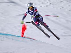 "Definitiv schwierige Zeiten": Vonn trainiert 25 Tage nach Horror-Sturz wieder - im Rollstuhl