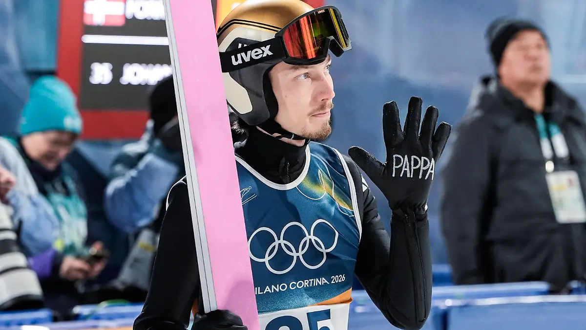 Winter-Olympics-in-Milan-Cortina-2026-Val-di-Fiemme-20260209-Johann-Andre-Forfang-during-the-1st-round-of-the-men-s-individual-normal-hill-in-the-Predazzo-Ski-jumping-Skispringen-Ski-nordisch-Stadium-during-the-Winter-Olympics-in-Milano-Cortina-2026-Photo-Terje-Pedersen-NTB-Val-di-Fiemme-Norway-EDITORIAL-USE-ONLY-RESTRICTED-USE-FOR-BETTING-COMPANIES-Ref-SPO6vobtkEakc0