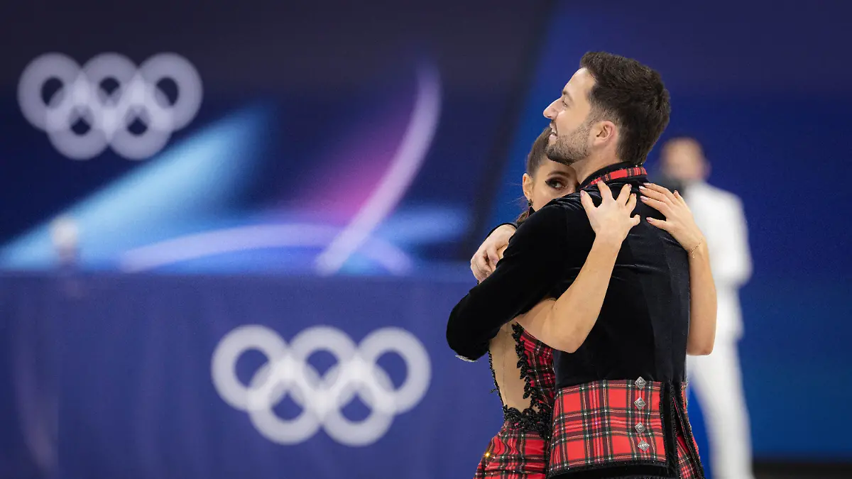 Lilah-Fear-and-partner-Lewis-Gibson-of-Team-Great-Britain-compete-in-the-Ice-Dance-Free-Dance-on-day-five-of-the-Milano-Cortina-2026-Winter-Olympic-games-at-Milano-Ice-Skating-Arena-on-February-11-2026-in-Milan-Italy-Photo-by-Alexis-Jumeau-ABACAPRESS