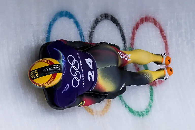 CORTINA-ITALY-FEBRUARY-10-Axel-Jungk-Germany-during-the-Skeleton-Men-Official-Training-at-the-Milano-Cortina-2026-Olympics-at-Cortina-Sliding-Centre-on-day-4-of-the-Milano-Cortina-2026-Olympics-on-February-10-2026-in-Cortina-Italy-Editorial-use-only