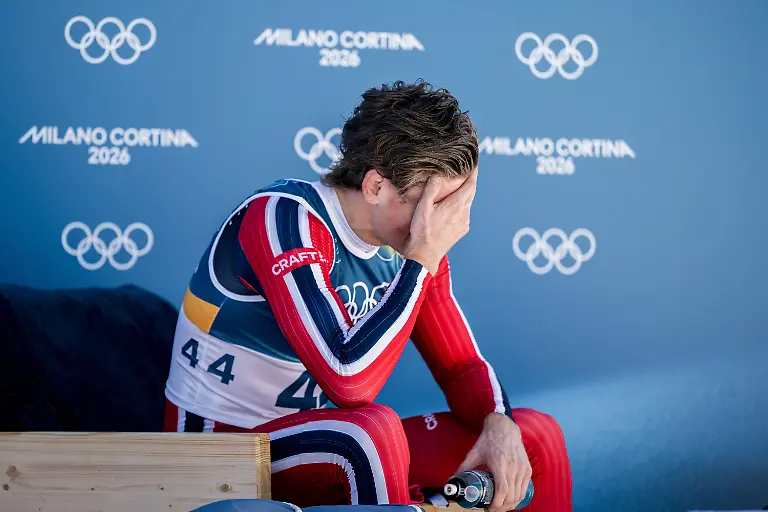 260213-Johannes-Hosflot-Klaebo-of-Norway-after-competing-in-the-men-s-10km-free-technique-individual-start-cross-country-skiing-race-during-day-7-of-the-2026-Winter-Olympics-on-February-13-2026-in-Val-di-Fiemme