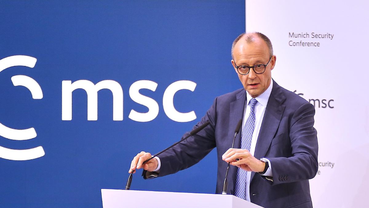 Merz warnt vor Ende der Freiheit "in Ära der Großmächte"