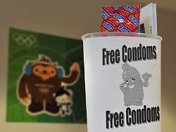 Ebbe am Valentinstag?: Gratis-Kondome im olympischen Dorf sind schon alle weg
