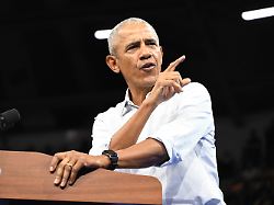 Erste Äußerung zum Affen-Video: Barack Obama beklagt mit Blick auf Trump "Clown-Show"