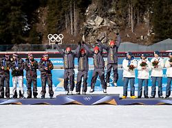 Biathlon-Staffel strahlt: IOC repariert russischen Gold-Betrug am deutschen Team spät, aber glanzvoll