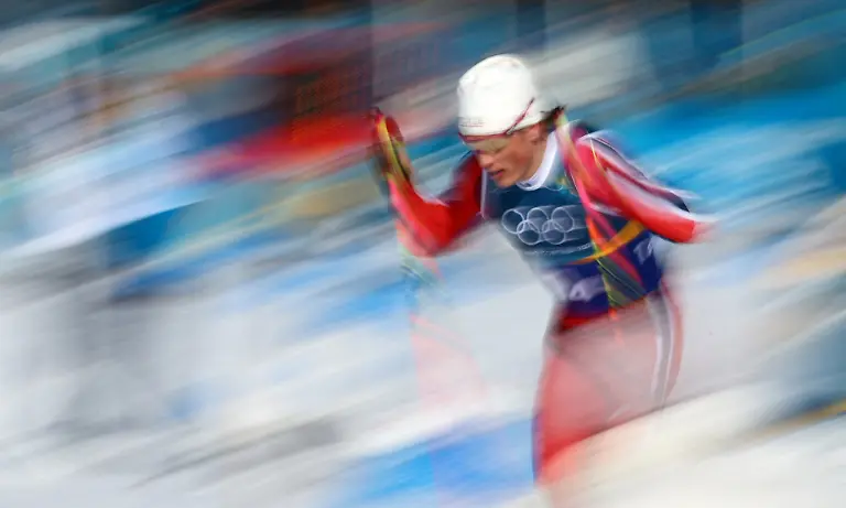 Milano-Cortina-2026-Olympics-Cross-Country-Skiing-Men-s-4-x-7-5km-Relay-Tesero-Cross-Country-Skiing-Stadium-Lago-Italy-February-15-2026-Johannes-Hoesflot-Klaebo-of-Norway-in-action-during-the-Men-s-4-x-7