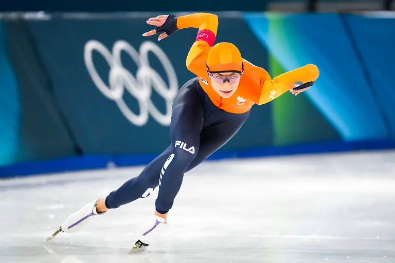 2026-02-15-Milano-Cortina-2026-Winter-Olympics-500m-Women-MILAN-ITALY-FEBRUARY-15-Femke-Kok-of-Netherlands-during-the-500m-Women-Milano-Cortina-2026-Winter-Olympics-at-the-Milano-Speed-skating-Eisschnelllauf-Arena-on-February-15-2026-in-Milan-Italy-Milan-Milano-Speed-Skating-Arena-Italy-Content-not-available-for-redistribution-in-The-Netherlands-directly-or-indirectly-through-any-third-parties