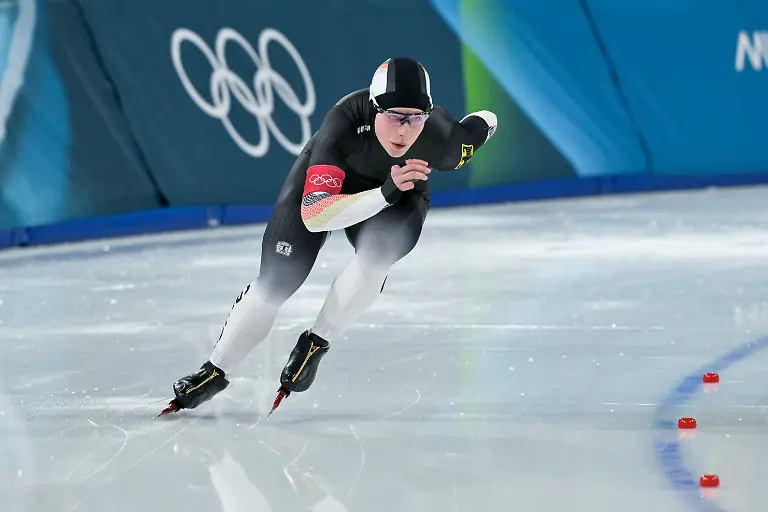 Olympia-Olympische-Winterspiele-Mailand-Cortina-2026-Eisschnelllauf-500-m-Frauen-Sophie-Warmuth-Deutschland-in-Aktion