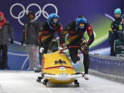 Olympia live: Deutsche Zweierbobs vor erneutem Dreifachsieg