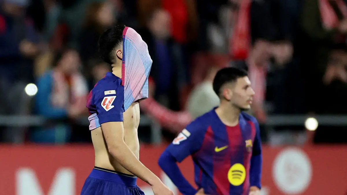 Soccer-Football-LaLiga-Girona-v-FC-Barcelona-Estadi-Montilivi-Girona-Spain-February-16-2026-FC-Barcelona-s-Pau-Cubarsi-looks-dejected-after-the-match-REUTERS-Bruna-Casas-TPX-IMAGES-OF-THE-DAY
