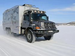Im Winter durch die Mongolei: Mercedes Zetros 6x6 - der ganz große Bruder der G-Klasse