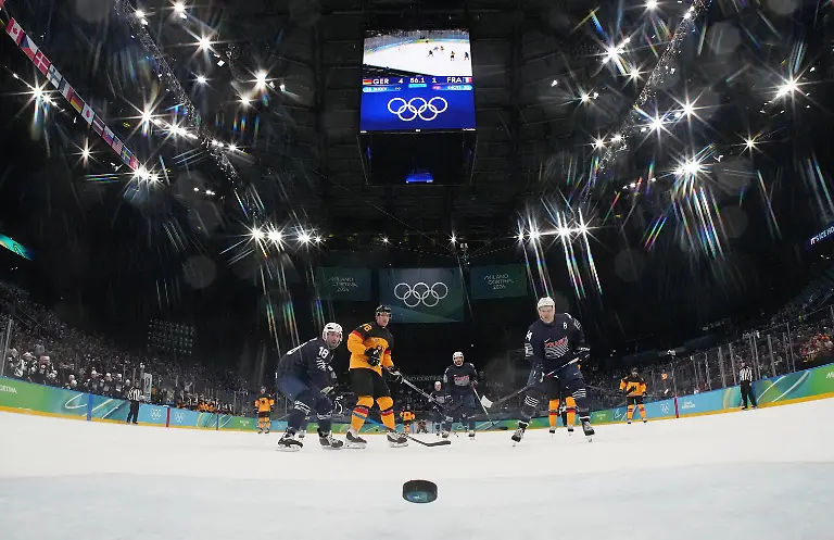 Milano-Cortina-2026-Olympics-Ice-Hockey-Men-s-Qualification-Play-off-Germany-vs-France-Milano-Santagiulia-Ice-Hockey-Arena-Milan-Italy-February-17-2026