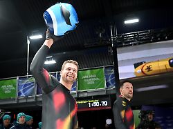 Deutscher Zweierbob-Dreifachsieg: Johannes Lochner gewinnt erstmals Olympia-Gold zum Karriereende