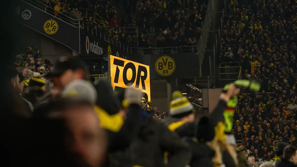 Fans-supporters-jubeln-nach-dem-4-0-Tor-goal-der-Dortmunder-GER-Borussia-Dortmund-Borussia-Dortmund-09-vs-1-FSV-Mainz-Fussball-Bundesliga-Bundesliga-Spieltag-22-Saison-2025-2026-13-02