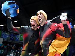 Deutscher Zweierbob-Dreifachsieg: Johannes Lochner gewinnt erstmals Olympia-Gold zum Karriereende